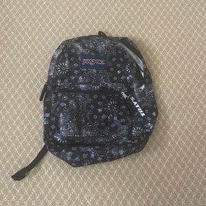 Bandanna print backpack